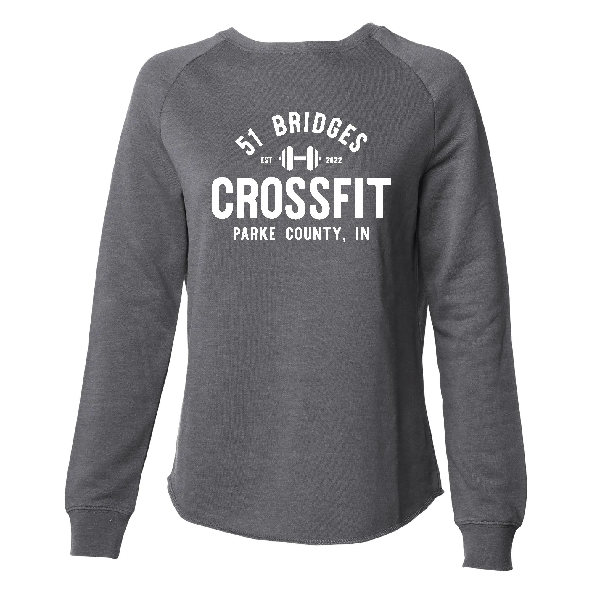 51 Bridges CrossFit Stacked Womens - Sweatshirt