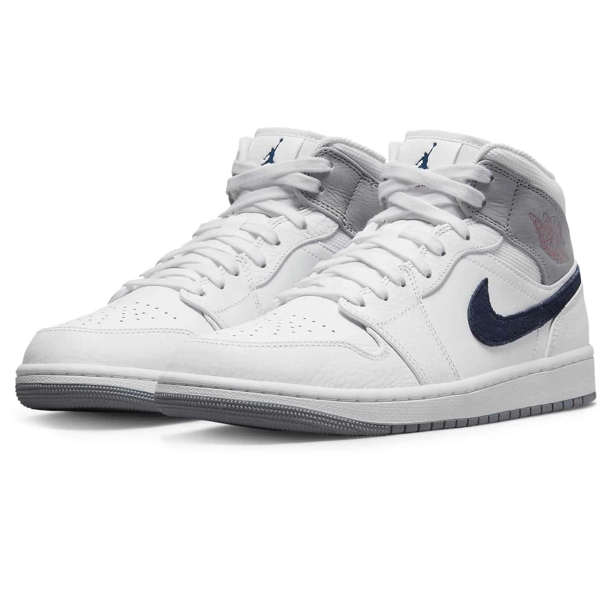 Air Jordan 1 Mid Paris White