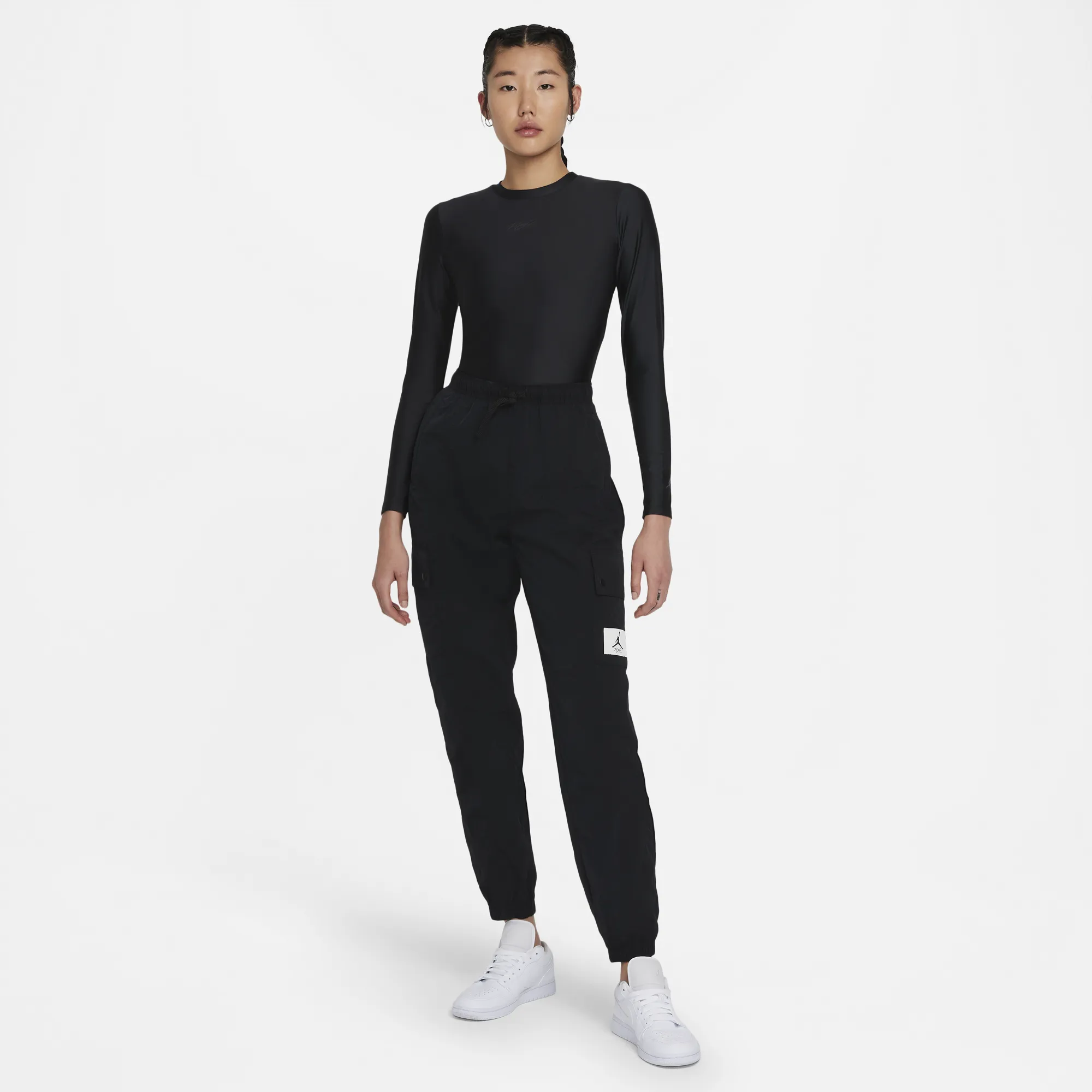 Air Jordan Womens Essentials Bodysuit 'Black'