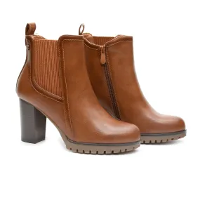 Ankle Stretchy Solid Color Boots