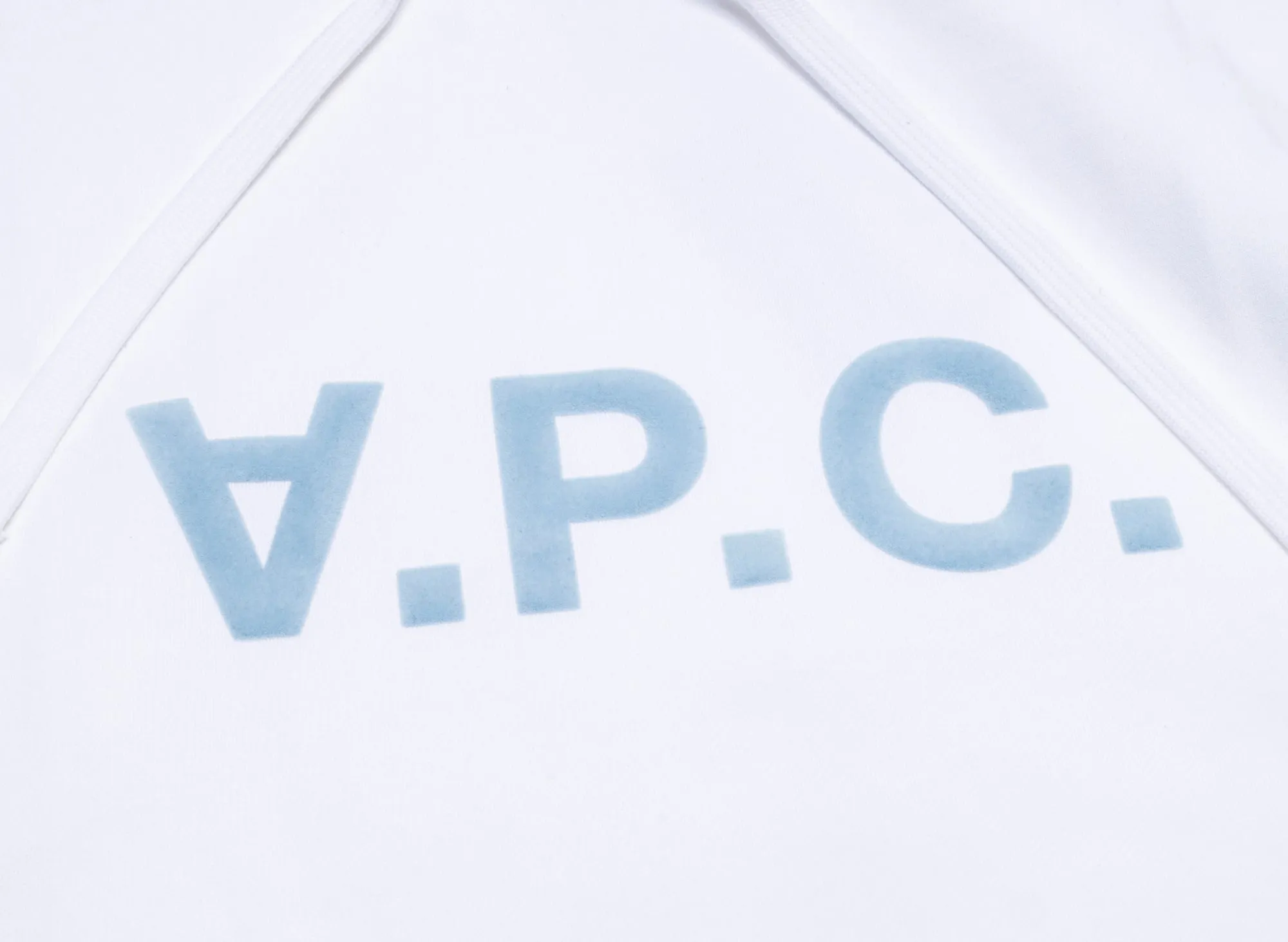 A.P.C. Grand VPC Oversized Hoodie in White