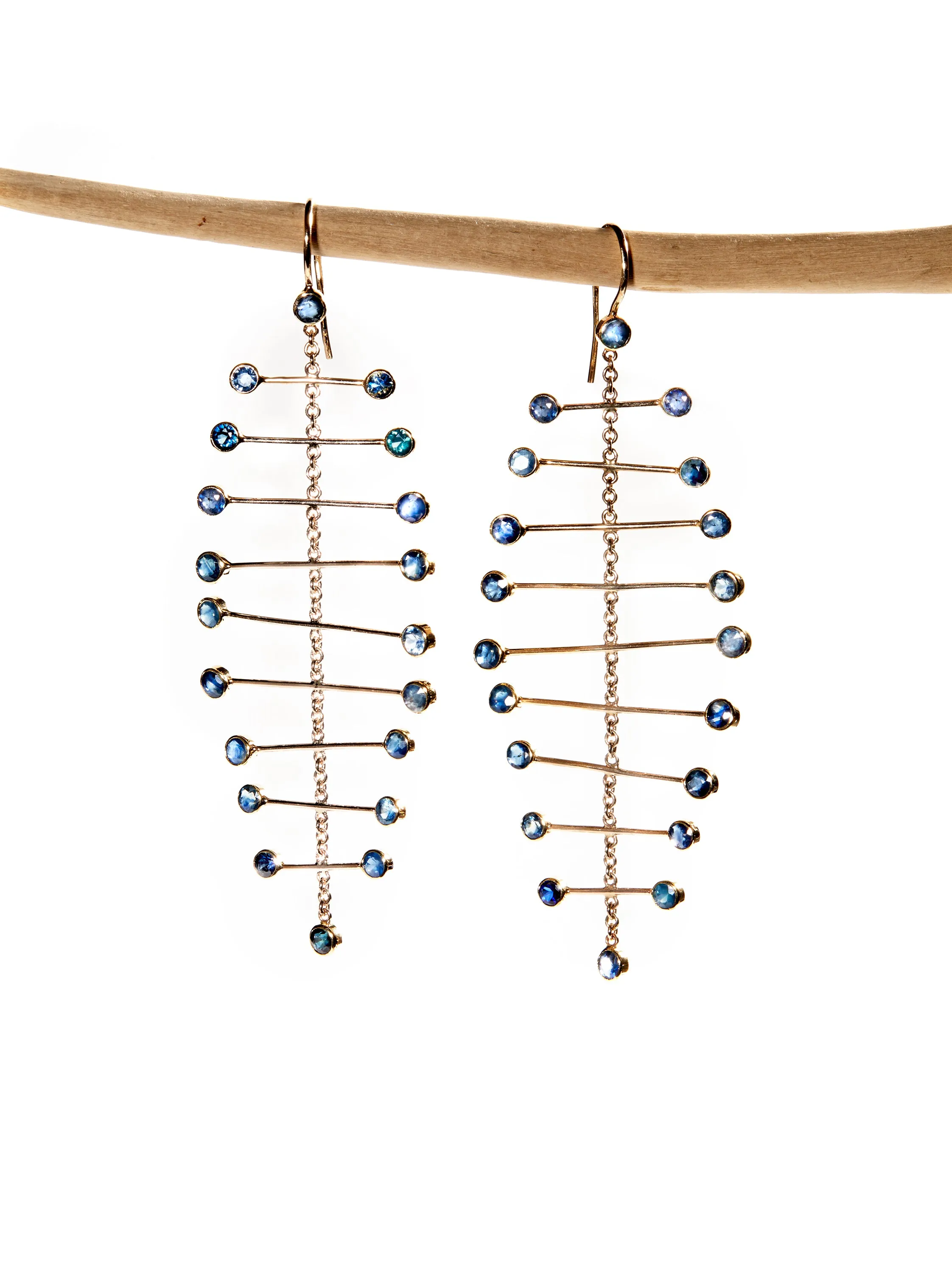 Arisa Azure Mobile Earrings