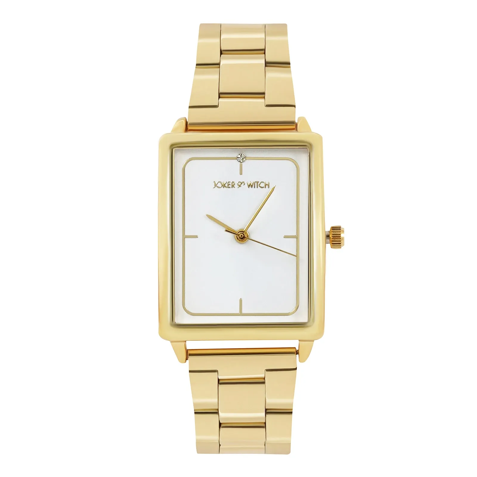 Aubrray Gold Watch Bracelet Stack