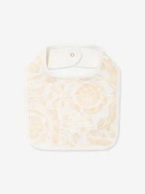 Baby Barocco Bib in White