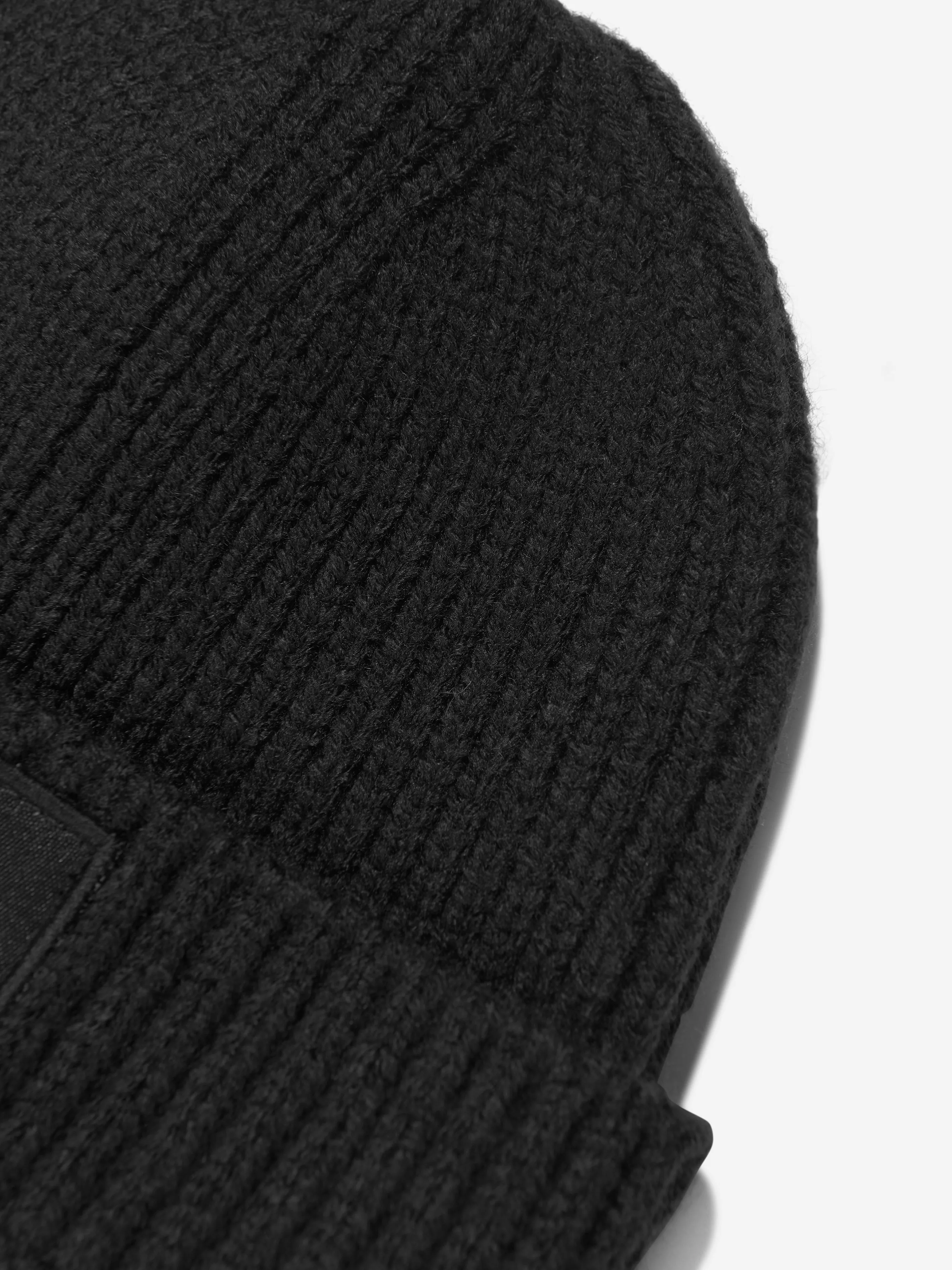 Baby Box Logo Beanie in Black