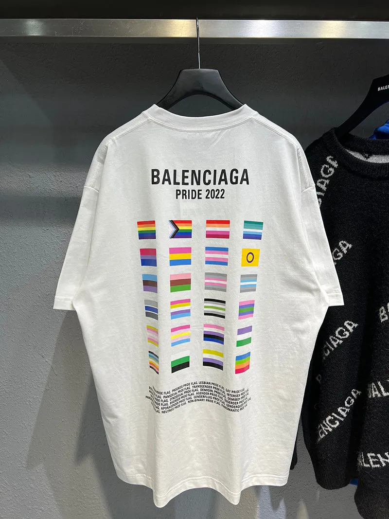 Balenciaga Pride 22 T-Shirt Oversized