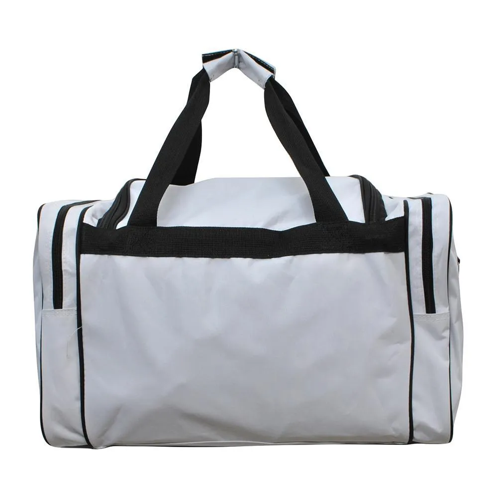 Baseball White NGIL Canvas 20 Duffle Bag