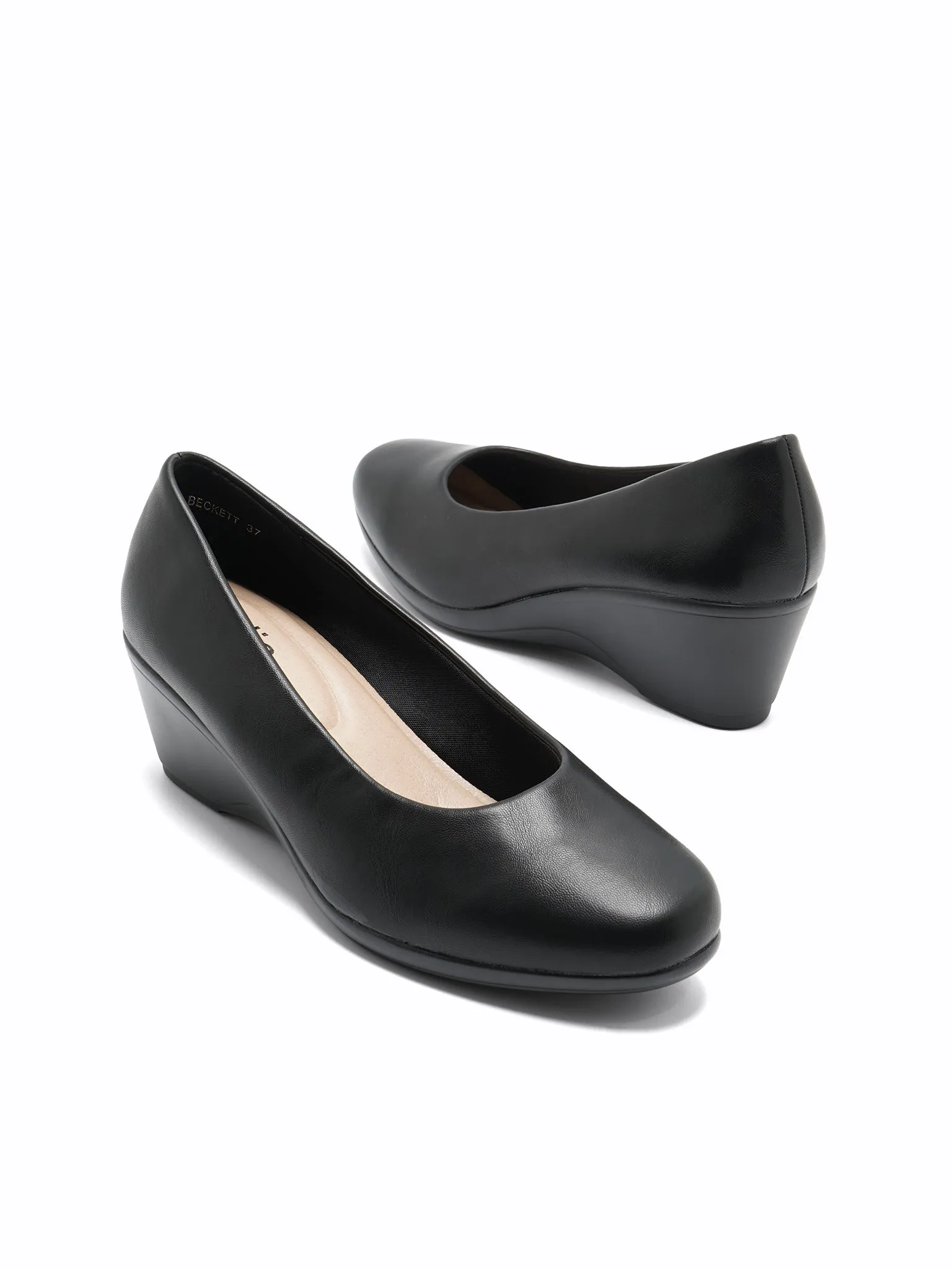 Beckett Wedge Pumps