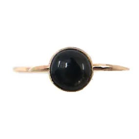 Black Moonstone Medium Ring