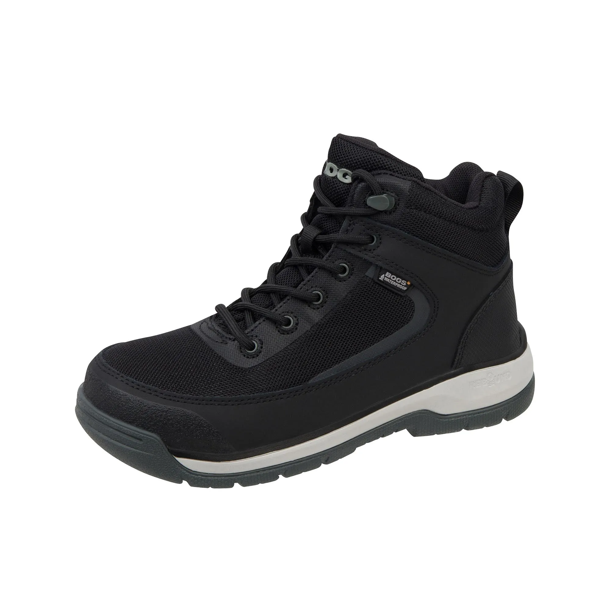 Bogs Womens Shale Mid Composite Toe Black