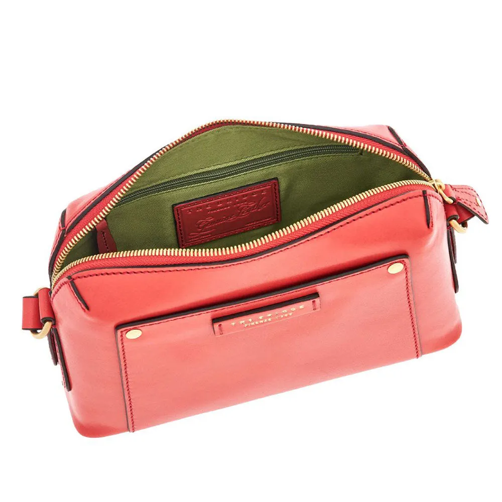 Borsa Donna a Tracolla THE BRIDGE linea Cecilia in Pelle color Salmone