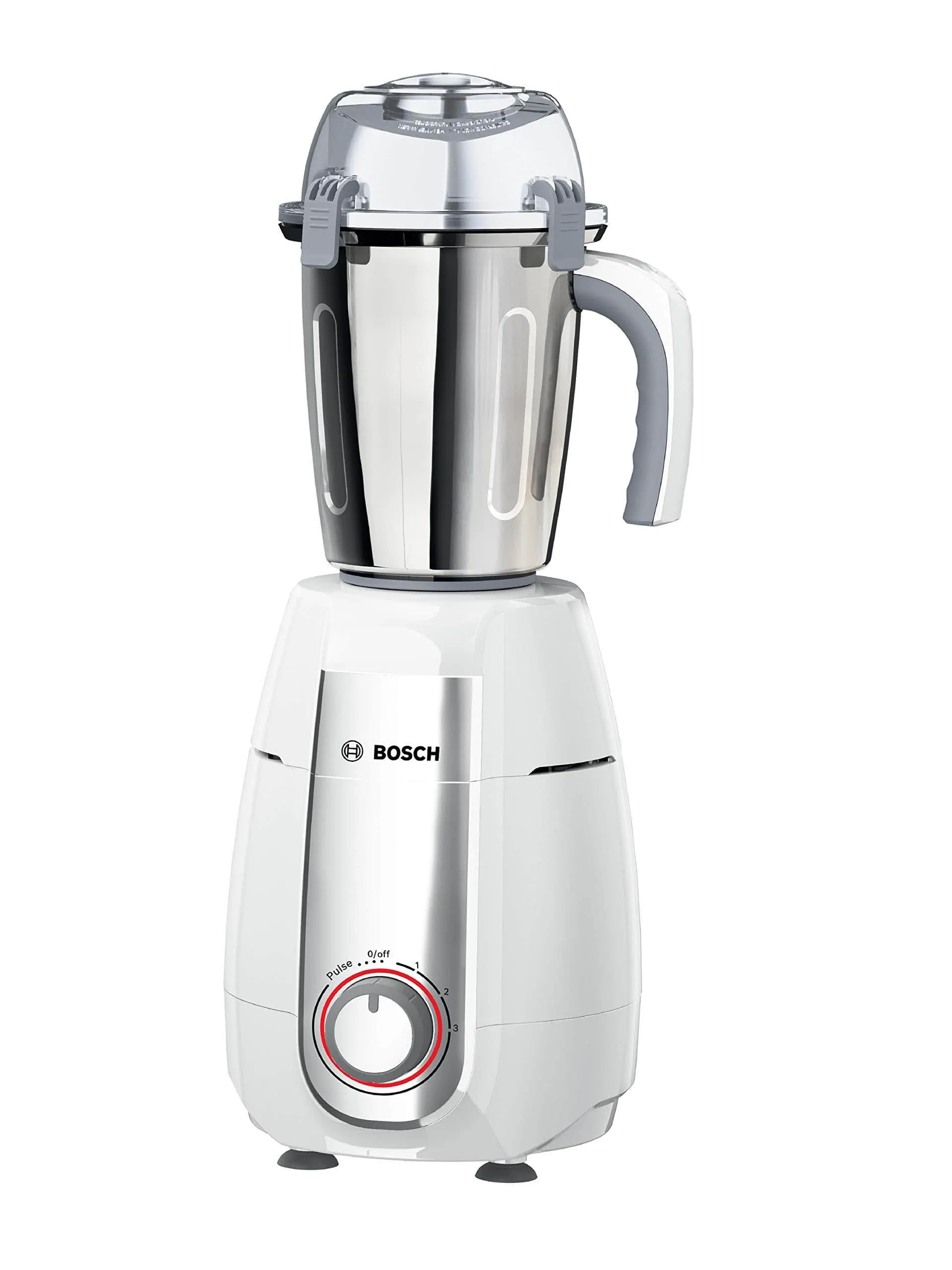 Bosch TrueMixx Style Mixer Grinder 750 Watts - MGM6642WIN, White