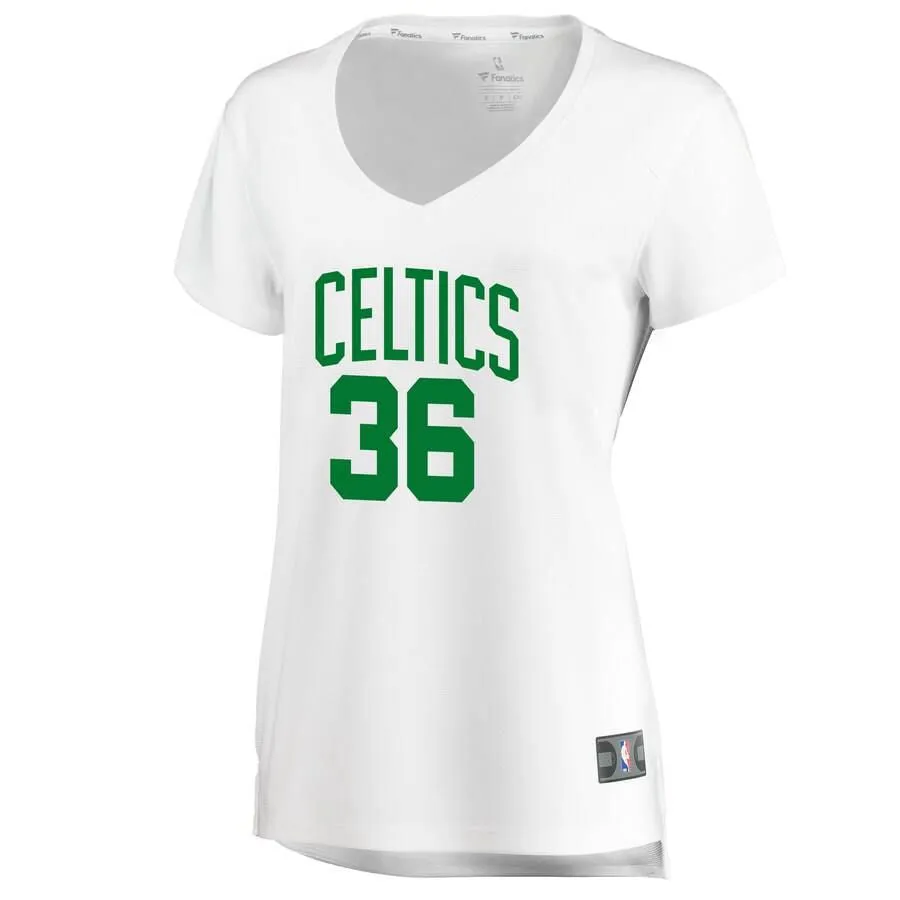 Boston Celtics Marcus Smart Fanatics Branded Fast Break Player Association Jersey Womens - White | Ireland W0402A7