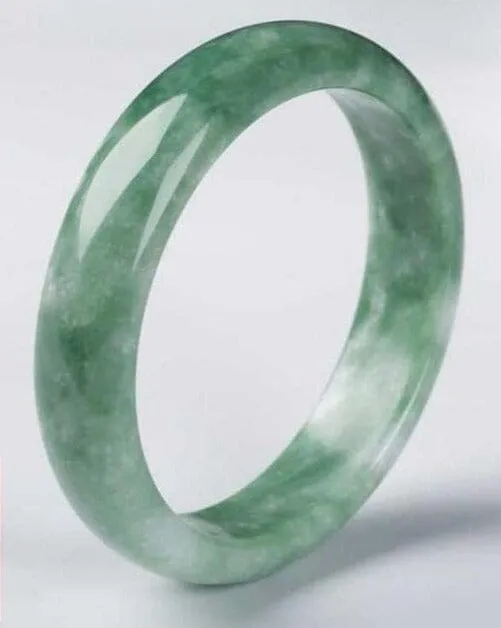 Burmese Jade Amulet Bangle