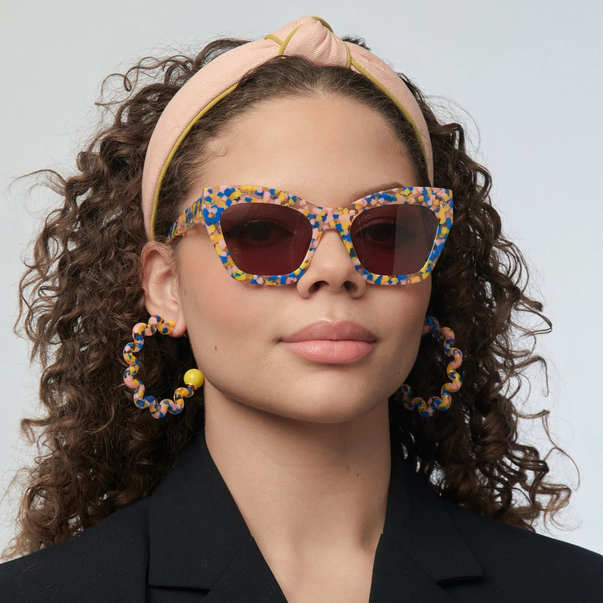 CANARY CONFETTI LIDO SUNGLASSES