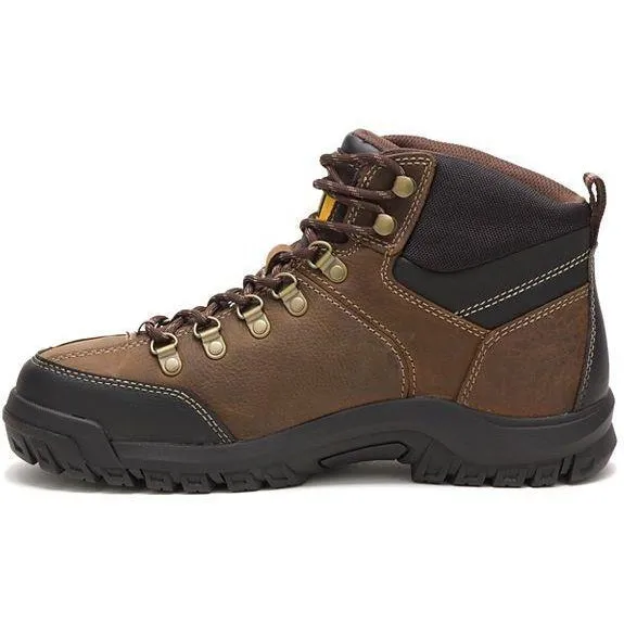 CAT Men's Threshold Steel Toe WP SR Work Boot - Brown - P90935