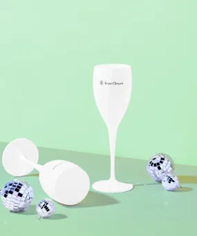 Champagne Flute - White