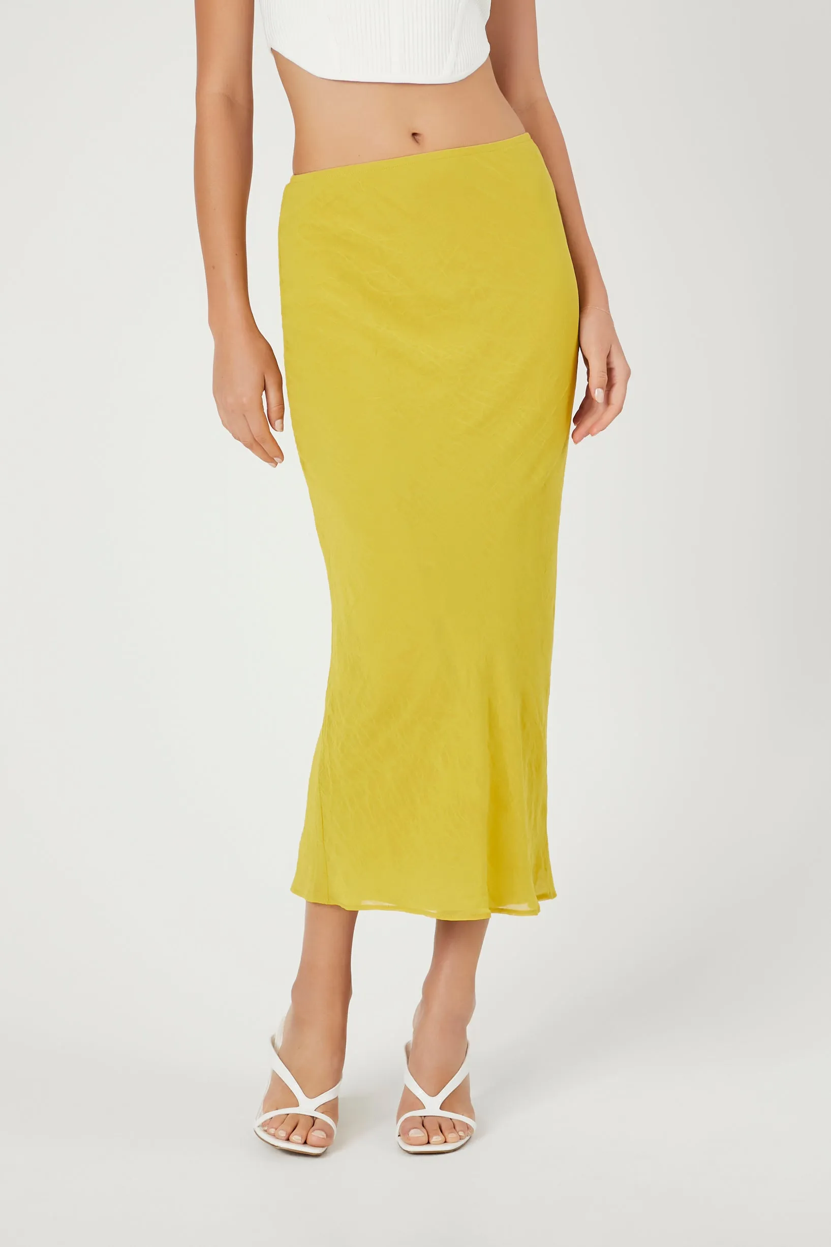 Chiffon Midi Skirt