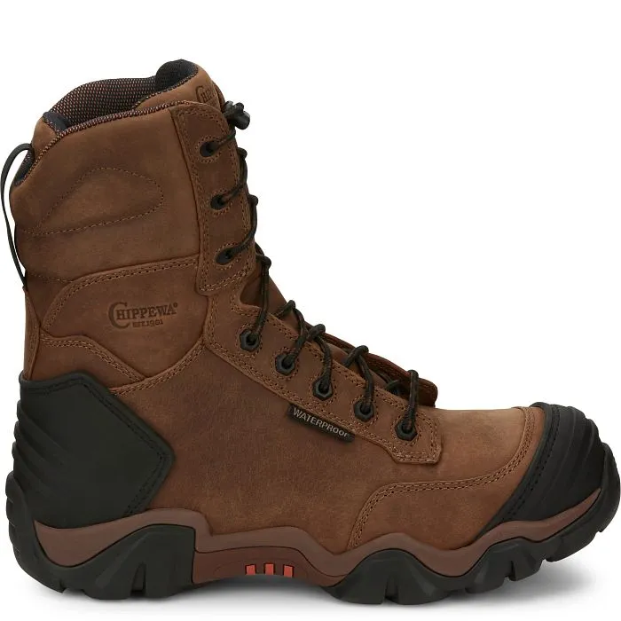 Chippewa Men's Cross Terrain 8" Comp Toe WP Hiker Work Boot - AE5013