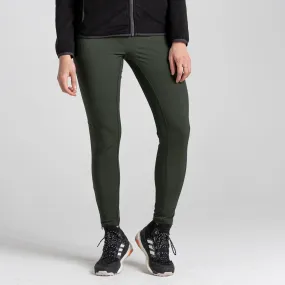 Craghopper Women's Expedition Leggings Oak Green