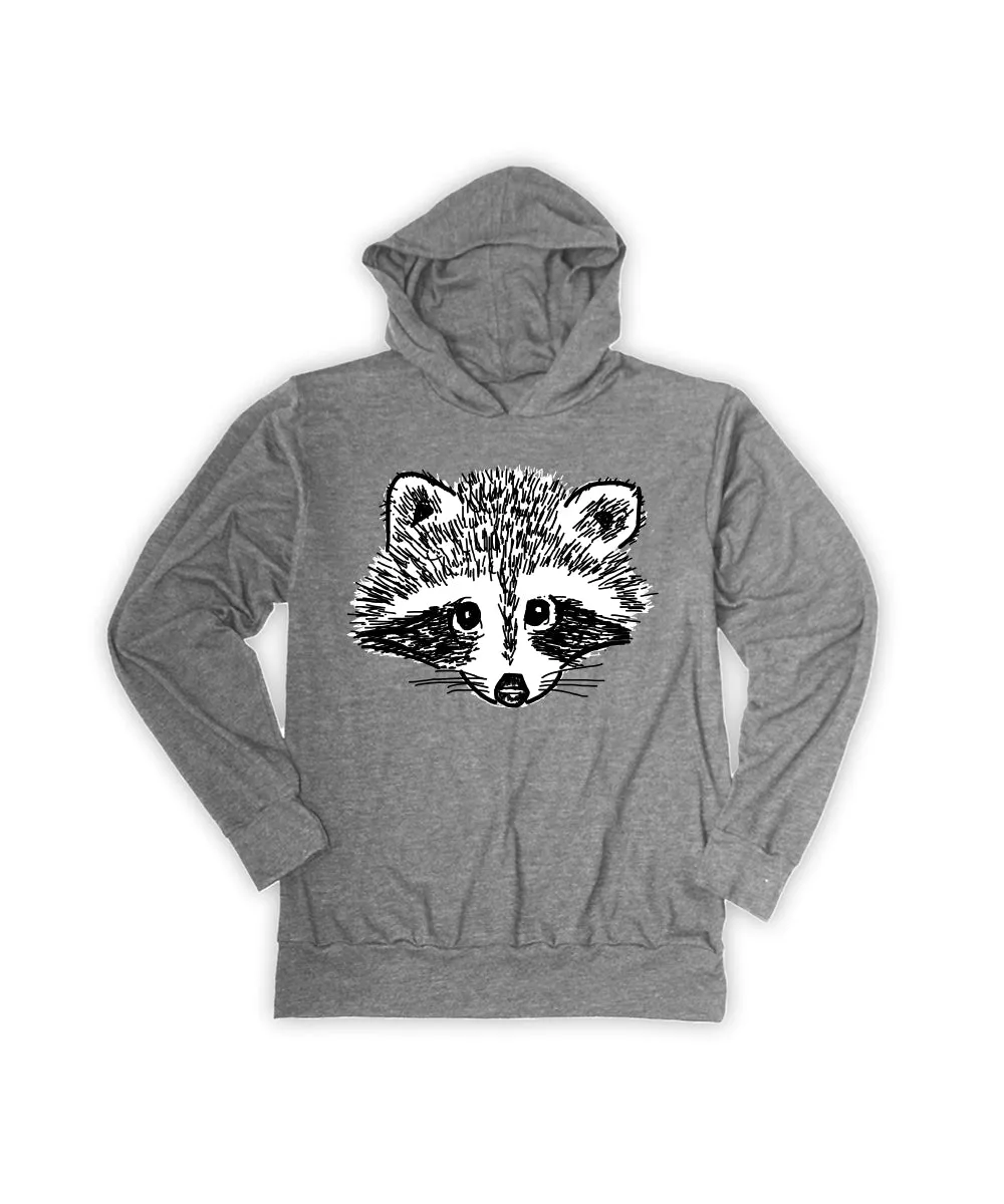 Cute Raccoon Lightweight Hoodie