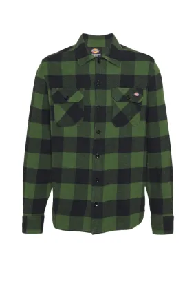 Dickies Unisex checked shirt New Sacramento DK0A4XDZPG pine green 