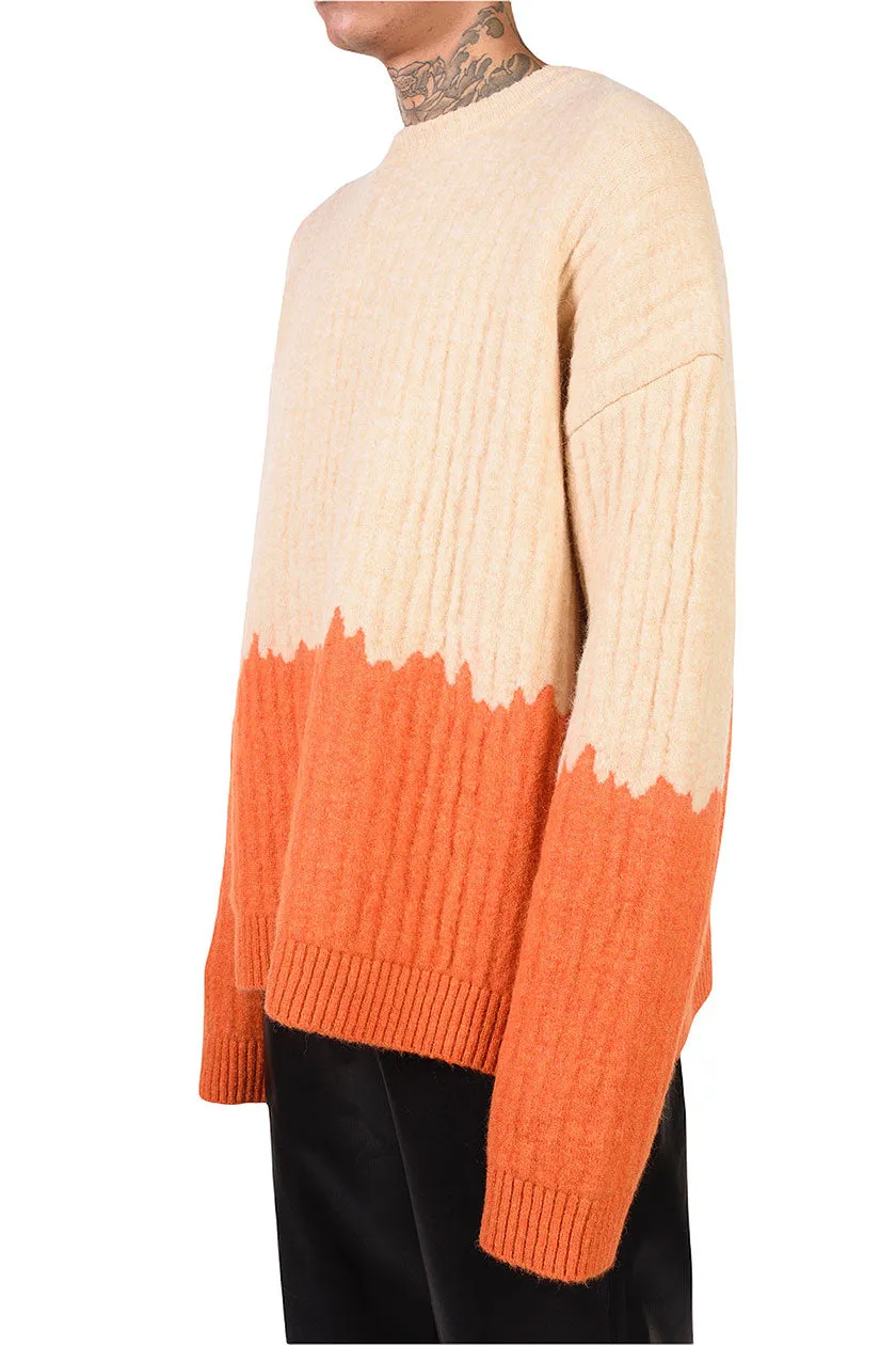 Dip Dye-Effect Sweater