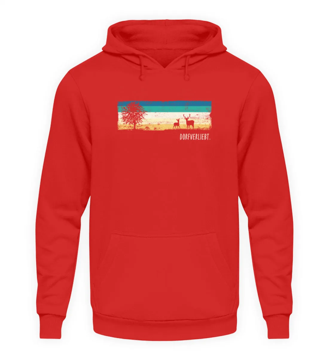 Dorfverliebt Landleben  - Unisex Kapuzenpullover Hoodie