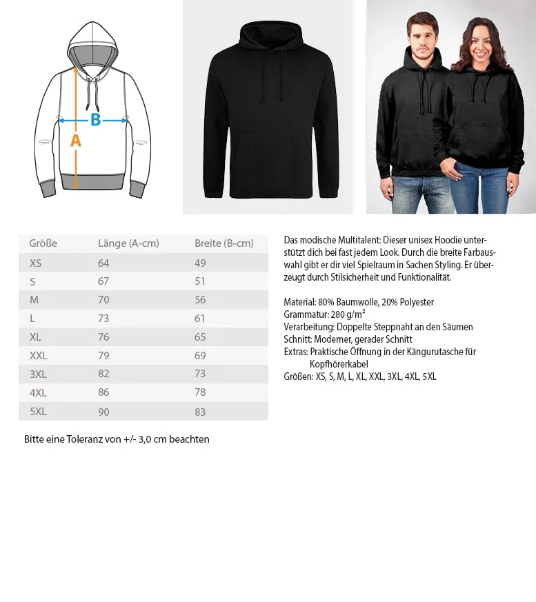 Dorfverliebt Landleben  - Unisex Kapuzenpullover Hoodie