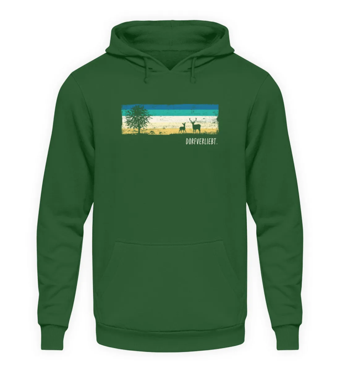 Dorfverliebt Landleben  - Unisex Kapuzenpullover Hoodie