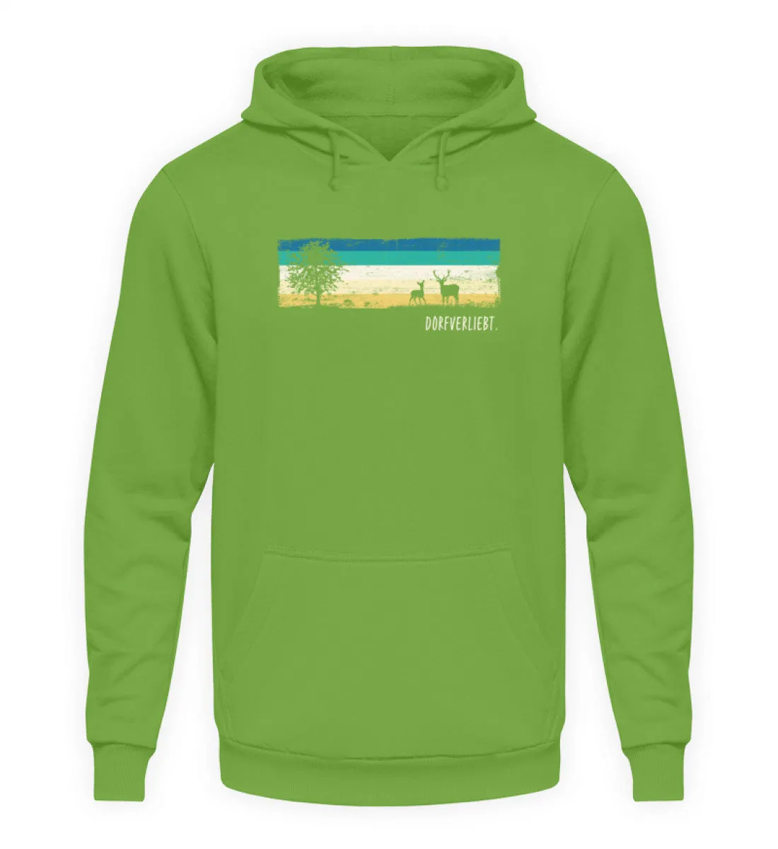 Dorfverliebt Landleben  - Unisex Kapuzenpullover Hoodie