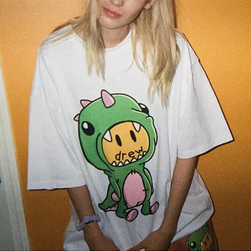 Drew House Dinodrew Tee White