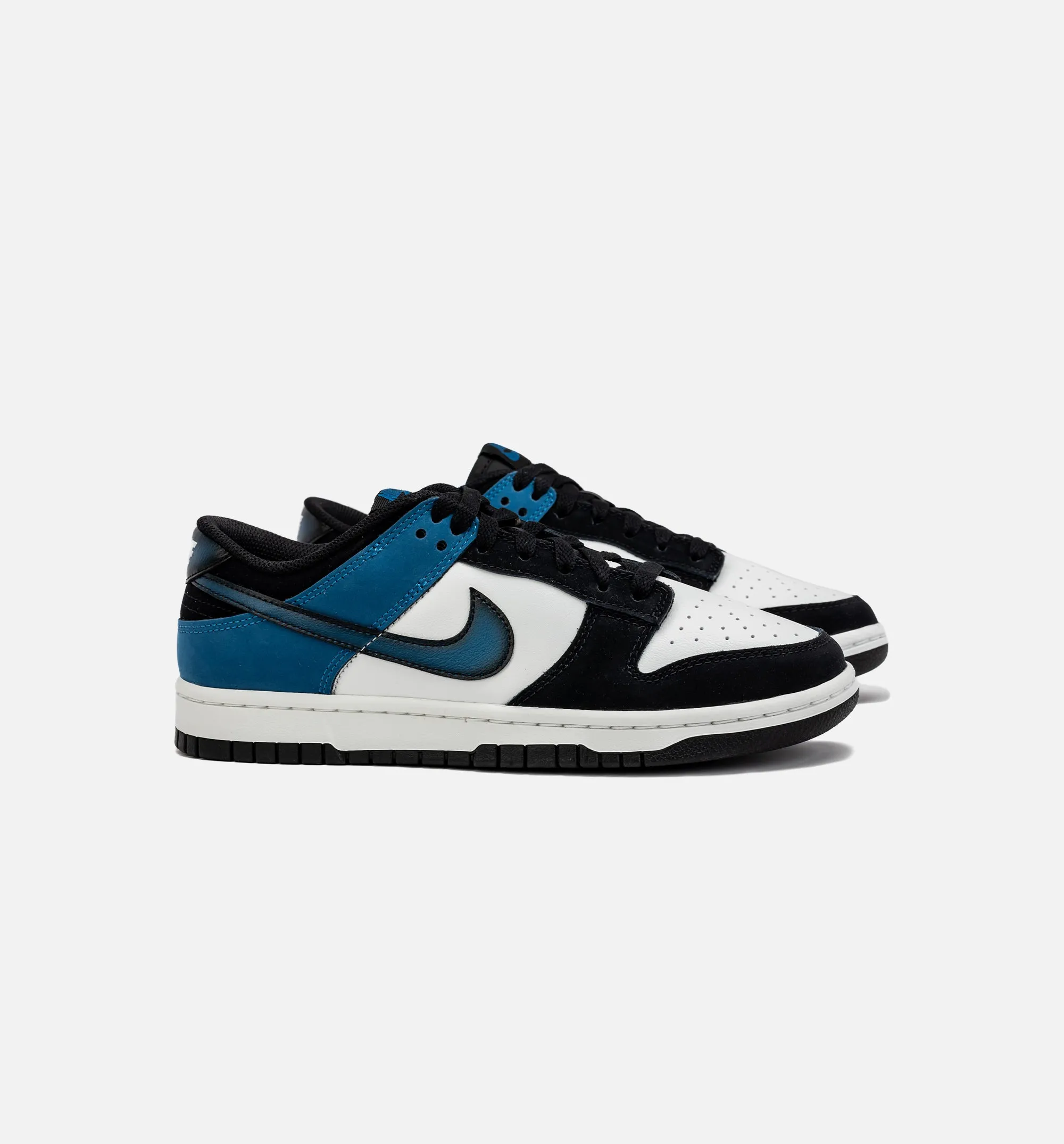 Dunk Low Industrial Blue Mens Lifestyle Shoe - Black/Blue