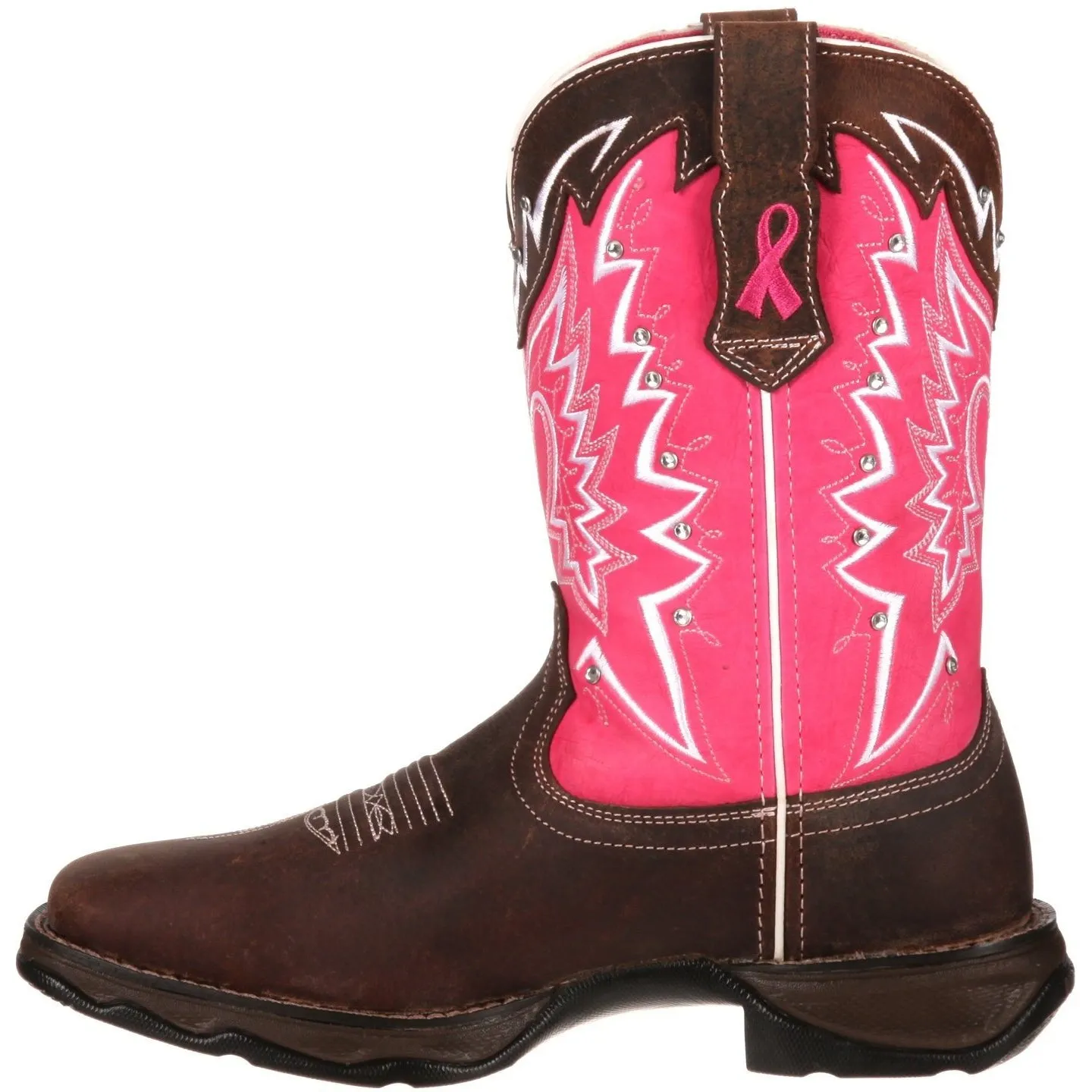 Durango Women's Benefiting Stefanie Spielman Square Toe Western Boot