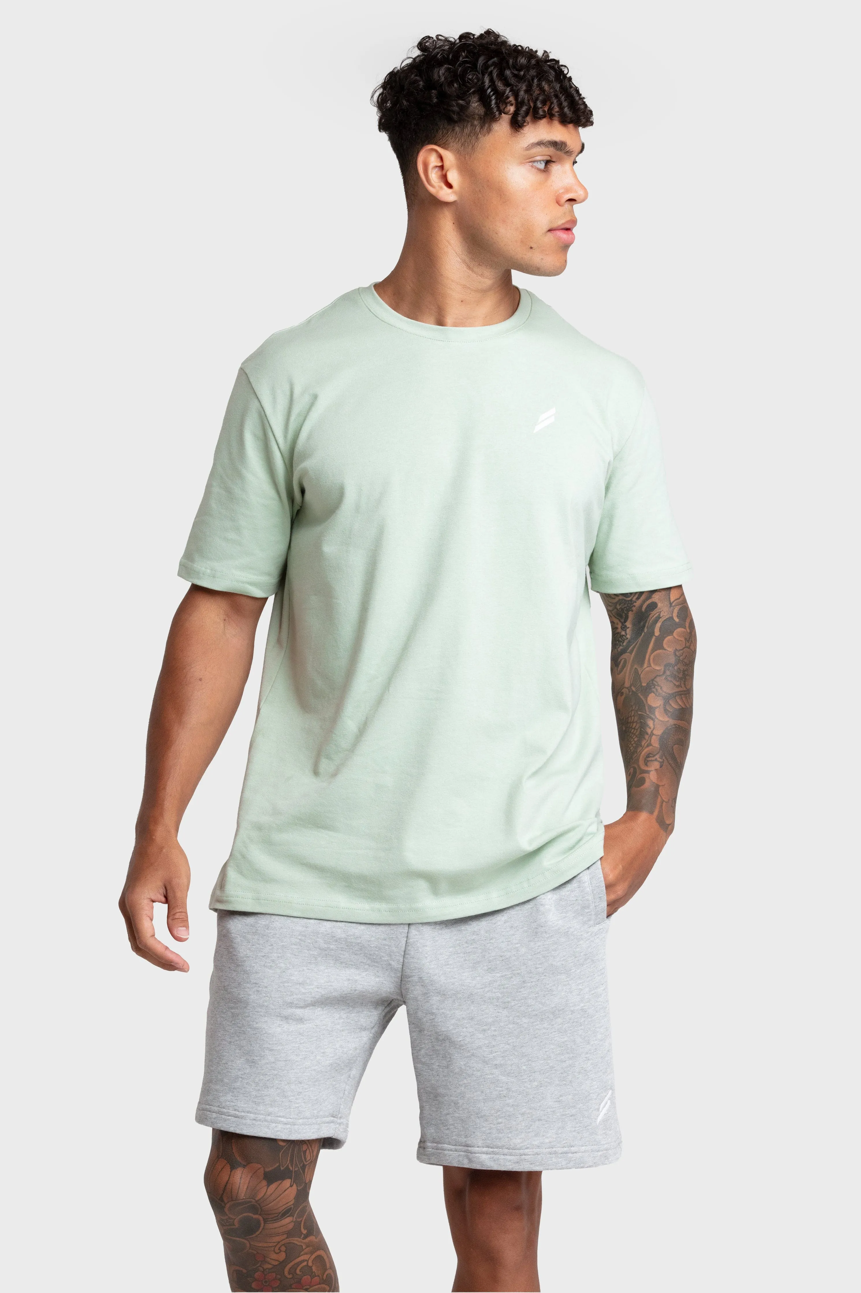 Essential Regular Fit Tee - Pastel Green