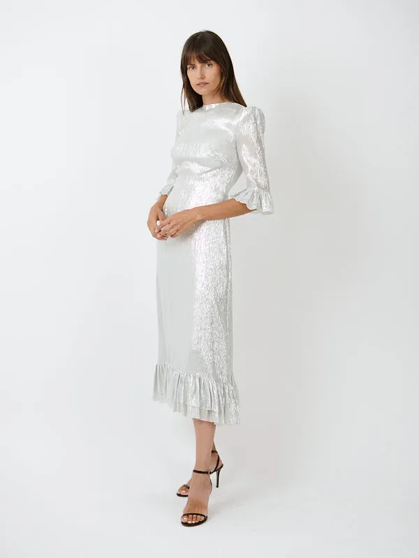 Falconetti Dress in Silver