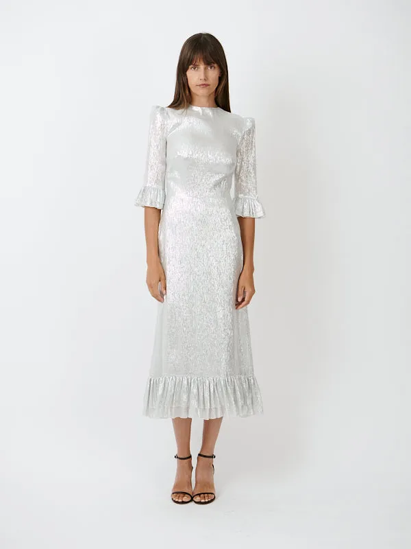 Falconetti Dress in Silver