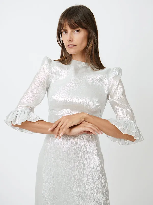 Falconetti Dress in Silver