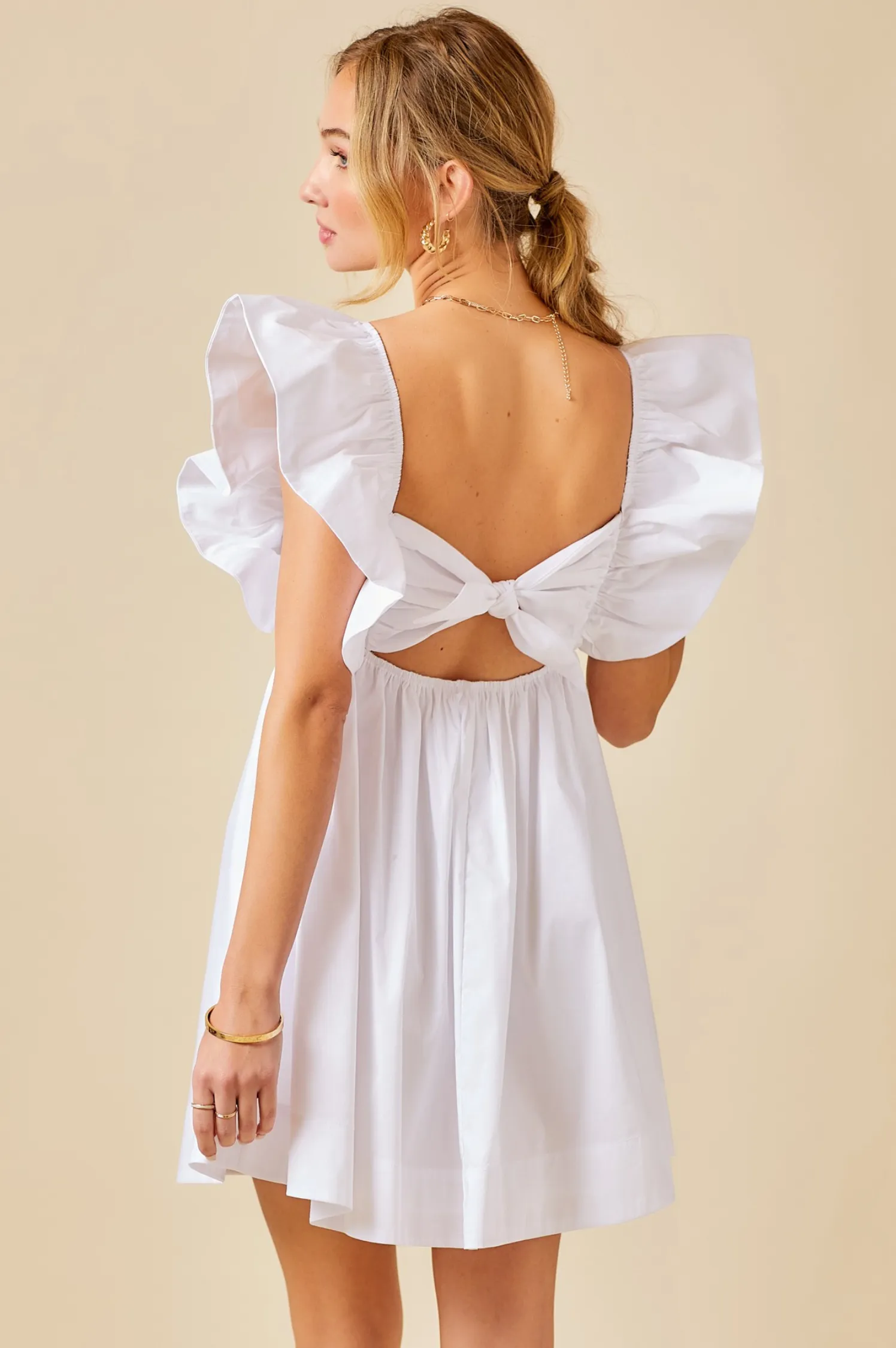 Florence Ruffle Mini Dress