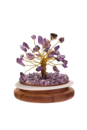 Gemstone Dome Tree - Amethyst