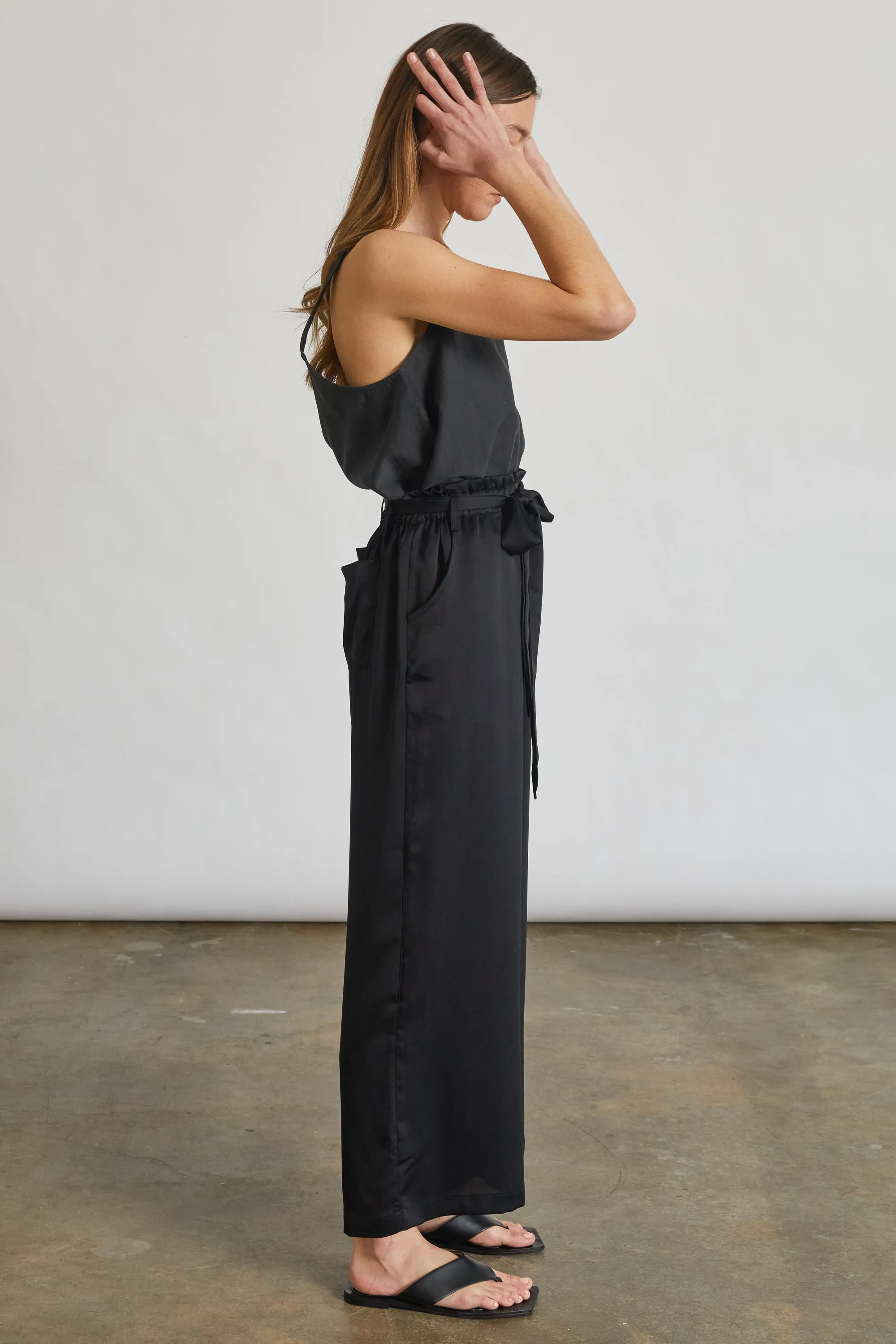 High Waisted Wide Leg Pant