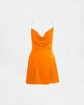 Jenna Orange Dress