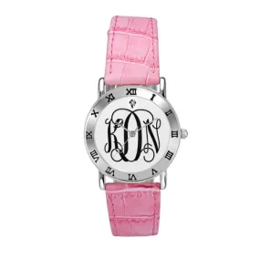 Ladies Classic Script Monogram Watch