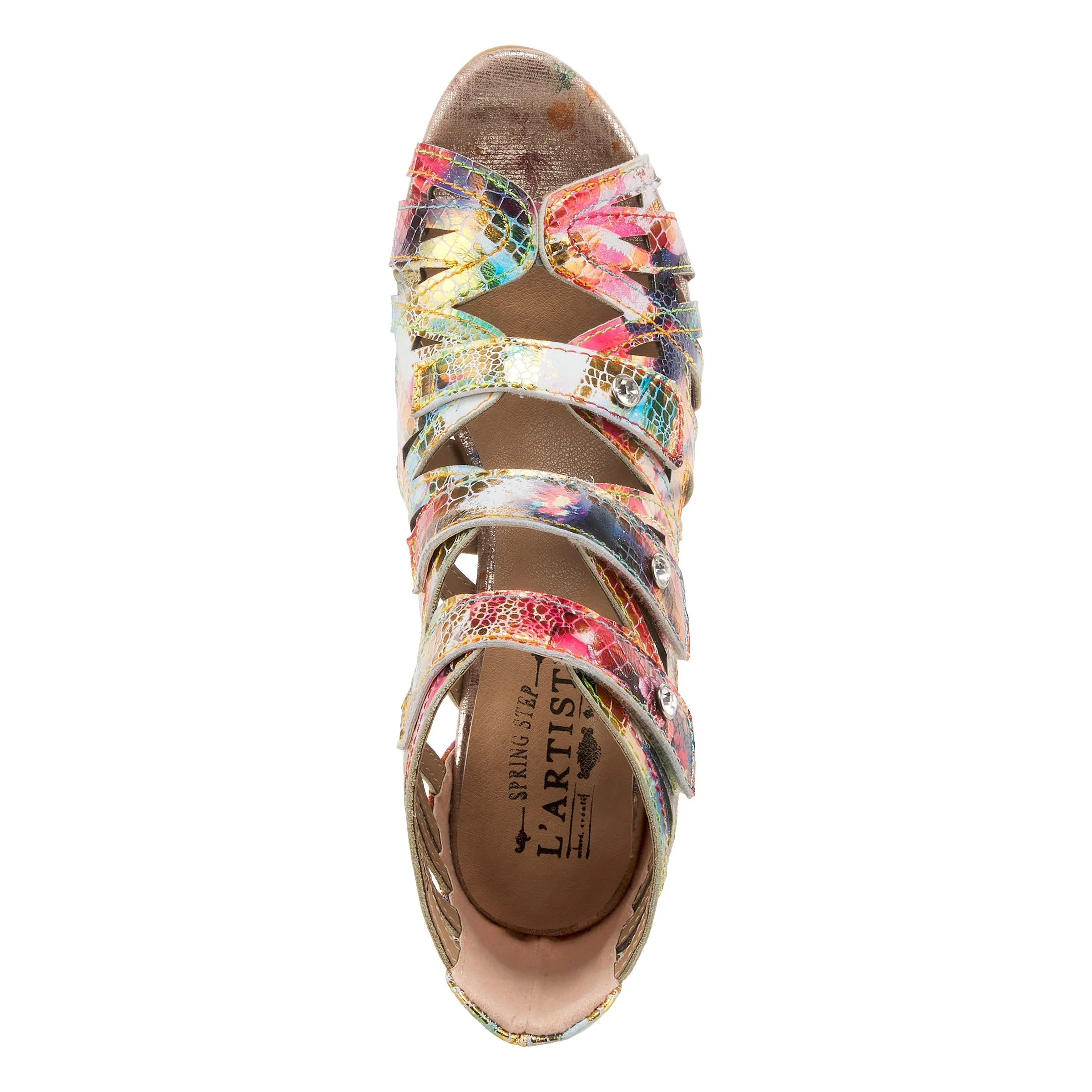 L'ARTISTE SOCIETY CLOSED BACK SANDALS