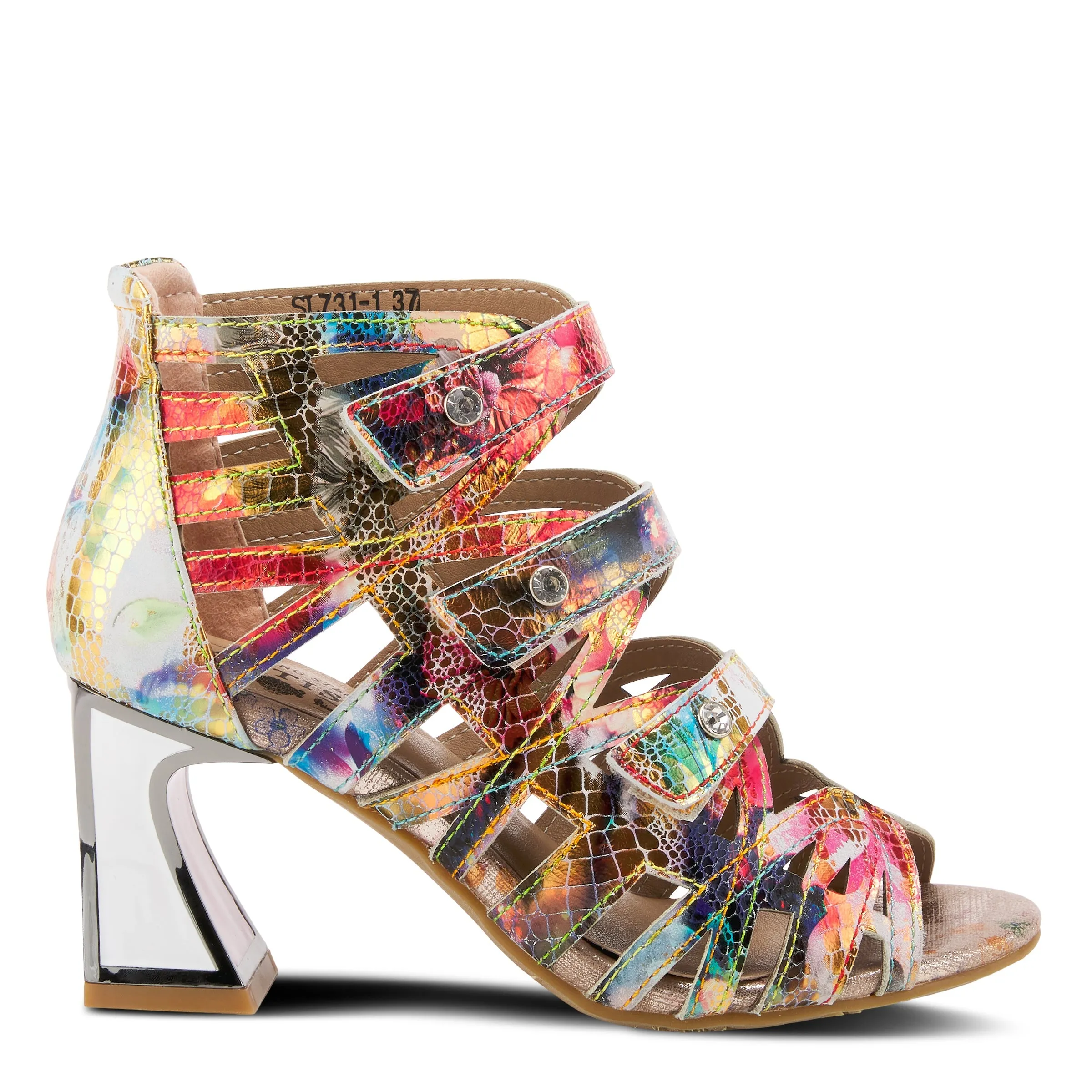 L'ARTISTE SOCIETY CLOSED BACK SANDALS