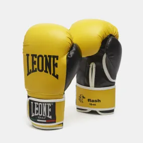 Leone Flash Boxing Glove GN083 10oz yellow 