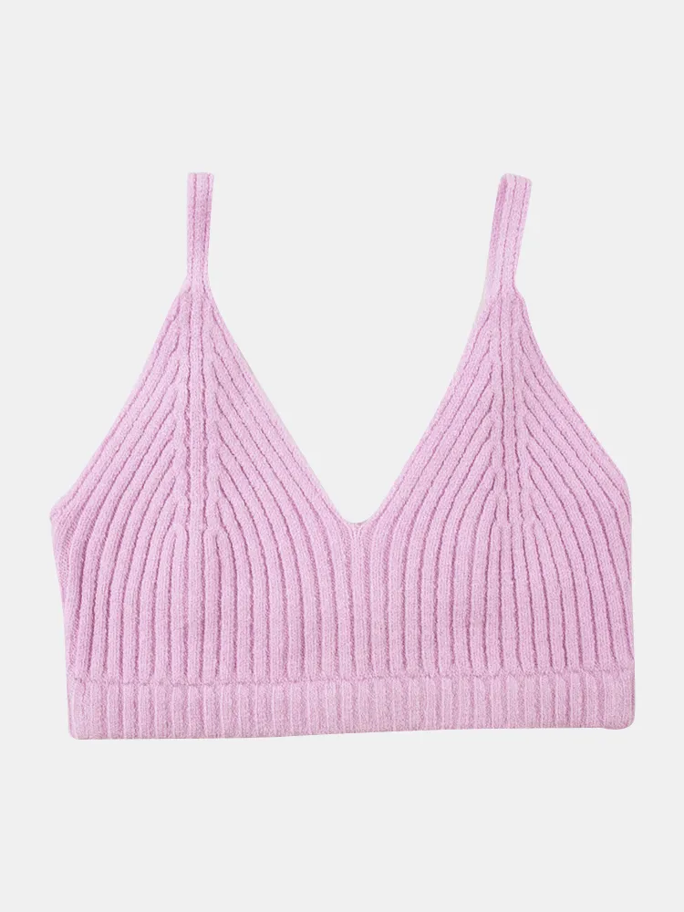 Lost In Nowhere Blossom Bralette - Purple