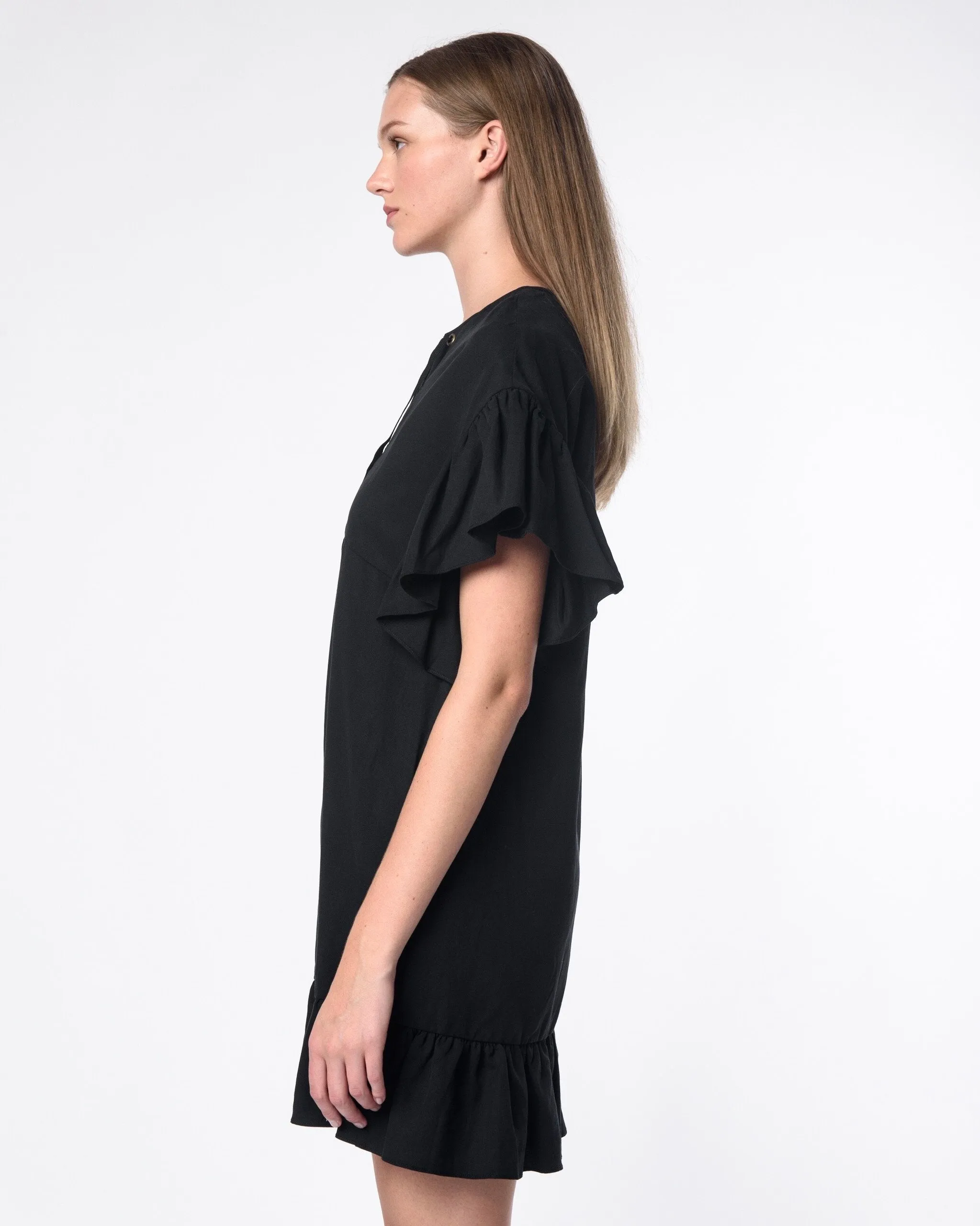 Marianne Dress in Noir