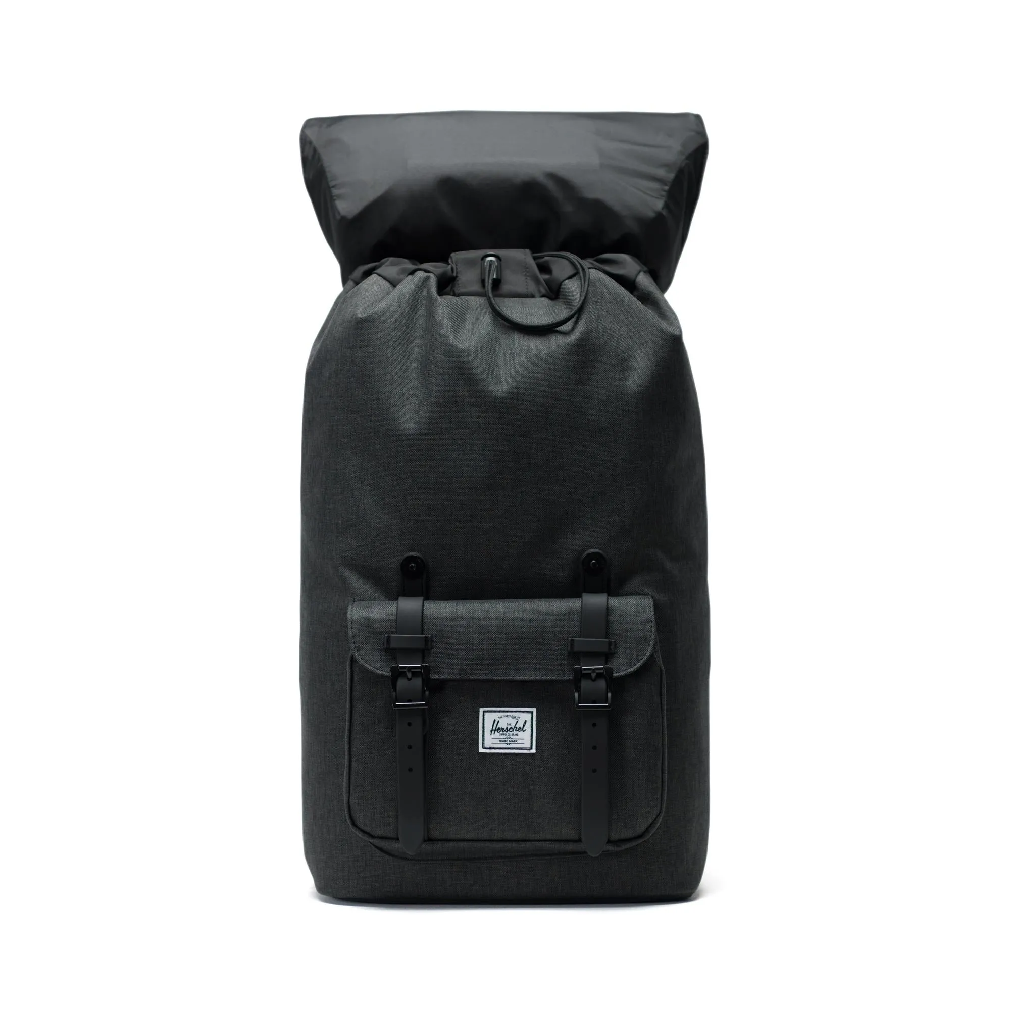 Mochila Herschel Little America Black Crosshatch/Black