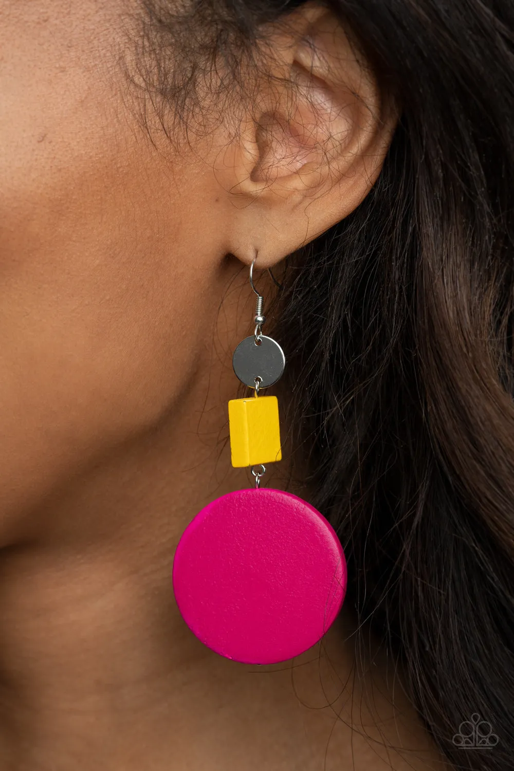 Modern Materials - Multi Paparazzi Earrings